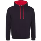 utt_awjh003jb-fr-3xl Just Hoods AWJH003 VARSITY HOODIE 3XL