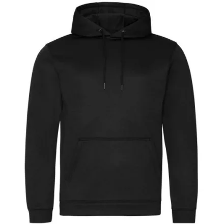 utt_awjh006jbk-xl Just Hoods AWJH006 SPORTS POLYESTER HOODIE XL