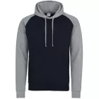 utt_awjh009onv-hgr-s Just Hoods AWJH009 BASEBALL HOODIE S