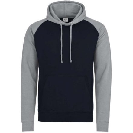 utt_awjh009onv-hgr-s Just Hoods AWJH009 BASEBALL HOODIE S
