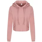 utt_awjh016dup-xxs Just Hoods AWJH016 WOMEN'S CROPPED HOODIE XXS