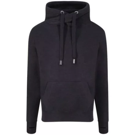 utt_awjh021blsm-m Just Hoods AWJH021 CROSS NECK HOODIE M