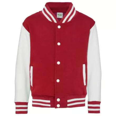 utt_awjh043jfr-awh-7-8 Just Hoods AWJH043J KIDS VARSITY JACKET 7/8