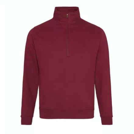 utt_awjh046bu-l Just Hoods AWJH046 SOPHOMORE 1/4 ZIP SWEAT L