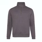 utt_awjh046ch-2xl Just Hoods AWJH046 SOPHOMORE 1/4 ZIP SWEAT 2XL