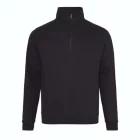 utt_awjh046jbk-m Just Hoods AWJH046 SOPHOMORE 1/4 ZIP SWEAT M