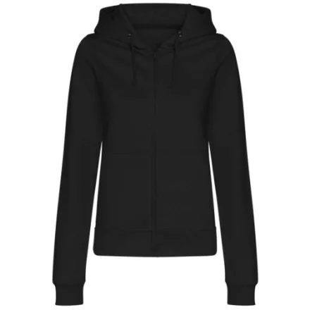 utt_awjh050fdbl-l Just Hoods AWJH050F WOMEN'S COLLEGE ZOODIE L