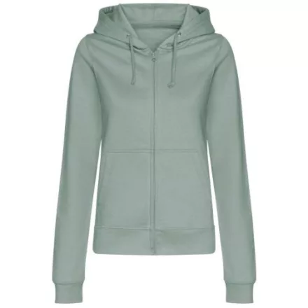 utt_awjh050fdugn-xs Just Hoods AWJH050F WOMEN'S COLLEGE ZOODIE XS