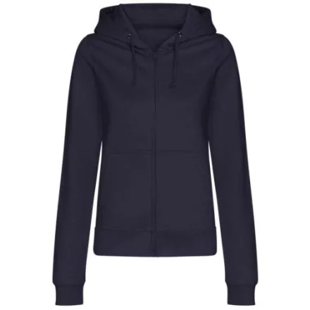 utt_awjh050fnfrnv-xs Just Hoods AWJH050F WOMEN'S COLLEGE ZOODIE XS