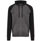 utt_awjh063ch-jbk-m Just Hoods AWJH063 BASEBALL ZOODIE M