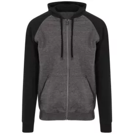 utt_awjh063ch-jbk-s Just Hoods AWJH063 BASEBALL ZOODIE S