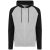 utt_awjh063hgr-jb-2xl Just Hoods AWJH063 BASEBALL ZOODIE 2XL