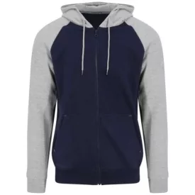 utt_awjh063onv-hgr-l Just Hoods AWJH063 BASEBALL ZOODIE L