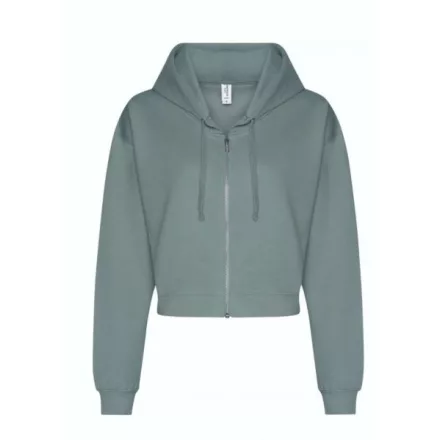 utt_awjh065dugn-xl Just Hoods AWJH065 WOMEN'S FASHION CROPPED ZOODIE XL