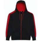 utt_awjh066jb-fr-s Just Hoods AWJH066 SPORTS POLYESTER ZOODIE S