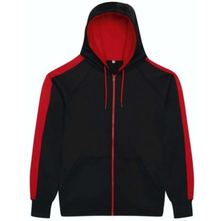 utt_awjh066jb-fr-xl Just Hoods AWJH066 SPORTS POLYESTER ZOODIE XL