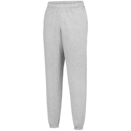 utt_awjh072hgr-2xl Just Hoods AWJH072 COLLEGE CUFFED JOGPANTS 2XL