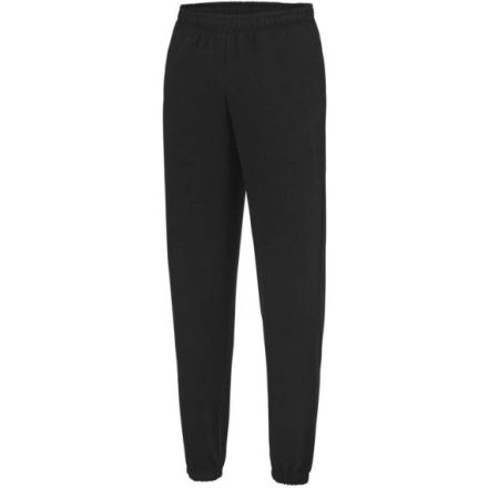 utt_awjh072jbk-s Just Hoods AWJH072 COLLEGE CUFFED JOGPANTS S