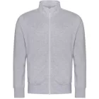 utt_awjh147hgr-2xl Just Hoods AWJH147 CAMPUS FULL ZIP SWEAT 2XL