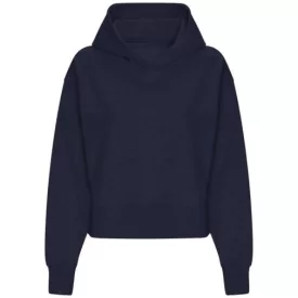   utt_awjh305nfrnv-xs Just Hoods AWJH305 WOMEN'S RELAXED HOODIE XS