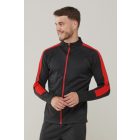 utt_fhlv871bl-gmt-2xl Finden + Hales FHLV871 ADULT'S KNITTED TRACKSUIT TOP 2XL