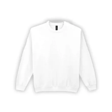 utt_gi18000wh-xl Gildan GI18000 HEAVY BLEND™ ADULT CREWNECK SWEATSHIRT XL