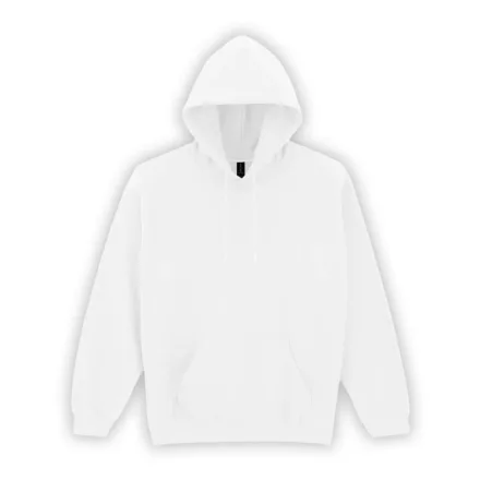 utt_gi18500wh-2xl Gildan GI18500 HEAVY BLEND™ ADULT HOODED SWEATSHIRT 2XL