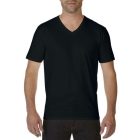 utt_gi41V00bl-l Gildan GI41V00 PREMIUM COTTON® FELNŐTT V-NYAKÚ PÓLÓ L