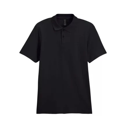utt_gi64800bl-l Gildan GI64800 SOFTSTYLE® ADULT DOUBLE PIQUÉ POLO L