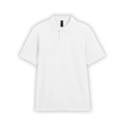 utt_gi64800wh-3xl Gildan GI64800 SOFTSTYLE® ADULT DOUBLE PIQUÉ POLO 3XL