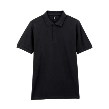 utt_gi85800bl-2xl Gildan GI85800 PREMIUM COTTON® ADULT DOUBLE PIQUÉ POLO 2XL
