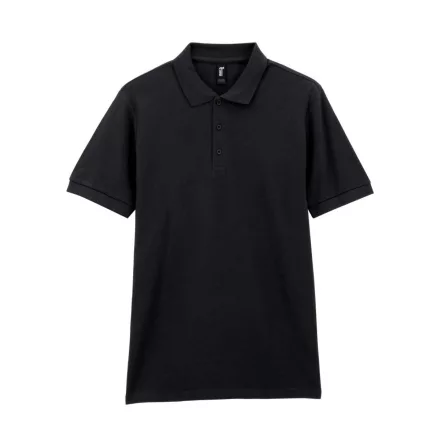 utt_gi85800bl-l Gildan GI85800 PREMIUM COTTON® ADULT DOUBLE PIQUÉ POLO L