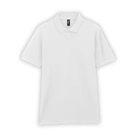   utt_gi85800wh-s Gildan GI85800 PREMIUM COTTON® ADULT DOUBLE PIQUÉ POLO S