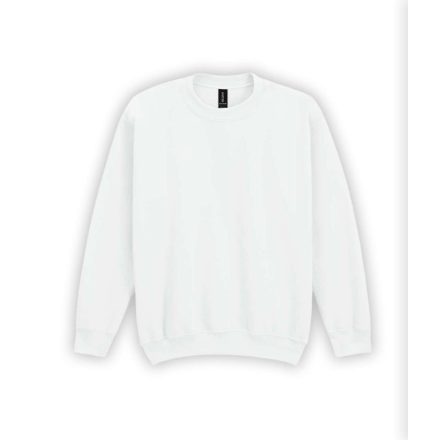 utt_giB18000wh-xl Gildan GIB18000 HEAVY BLEND™ YOUTH CREWNECK SWEATSHIRT XL