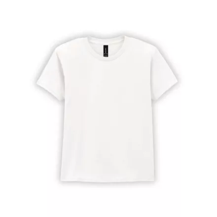 utt_giB5000wh-l Gildan GIB5000 HEAVY COTTON™ YOUTH T-SHIRT L
