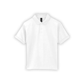  utt_giB8800wh-s Gildan GIB8800 DRYBLEND® YOUTH JERSEY POLO SHIRT S