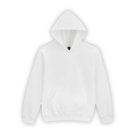 utt_gibsf500wh-l Gildan GIBSF500 SOFTSTYLE® MIDWEIGHT FLEECE YOUTH HOODIE L