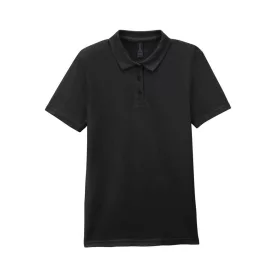   utt_gil64800-b3bl-s Gildan GIL64800-B3 SOFTSTYLE® LADIES' DOUBLE PIQUÉ POLO WITH 3 COLOUR-MATCHED BUTTONS S