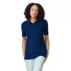 utt_gil64800-b3bl-xl Gildan GIL64800-B3 SOFTSTYLE® LADIES' DOUBLE PIQUÉ POLO WITH 3 COLOUR-MATCHED BUTTONS XL
