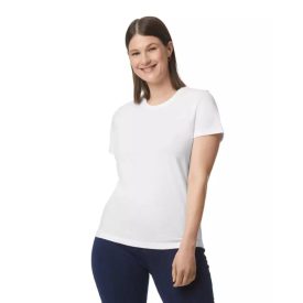   utt_gil65000wh-s Gildan GIL65000 SOFTSTYLE® MIDWEIGHT WOMEN'S T-SHIRT S