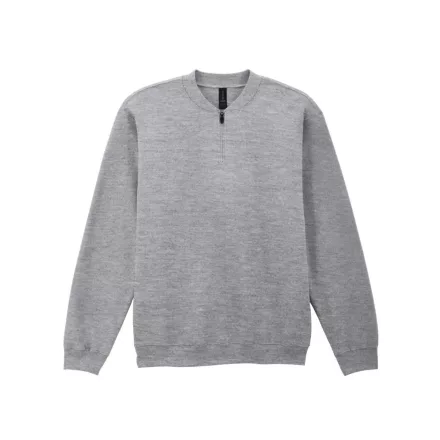 Gildan GISF008 SOFTSTYLE MIDWEIGHT ADULT FLEECE 1/4 ZIP SWEATSHIRT L