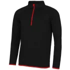 utt_jc031jbl-fr-l Just Cool JC031 MEN'S COOL 1/2 ZIP SWEAT L
