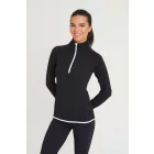 utt_jc036ch-jbl-l Just Cool JC036 WOMEN'S COOL 1/2 ZIP SWEAT L
