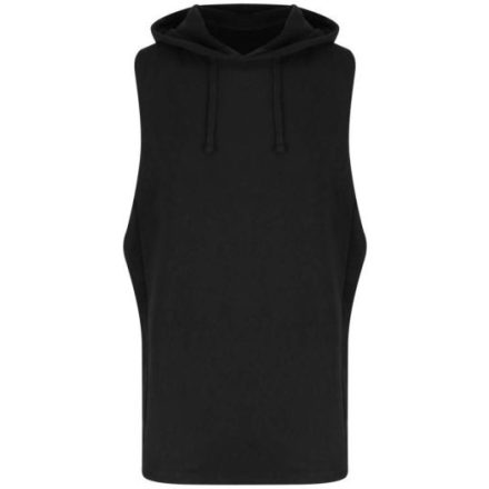 utt_jc053jbl-l Just Cool JC053 URBAN SLEEVEESS MUSCLE HOODIE L