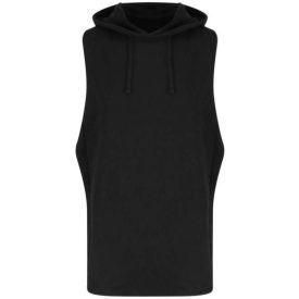   utt_jc053jbl-m Just Cool JC053 URBAN SLEEVEESS MUSCLE HOODIE M