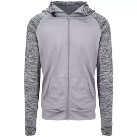 utt_jc057gr-grm-s Just Cool JC057 MEN'S COOL CONTRAST ZOODIE S