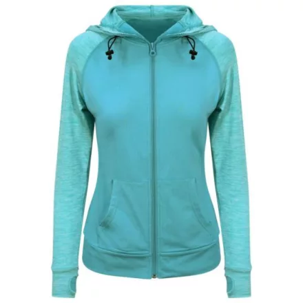 utt_jc058o-ome-l Just Cool JC058 WOMEN'S COOL CONTRAST ZOODIE L