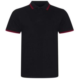 utt_jp003bl-re-s Just Polos JP003 STRETCH TIPPED POLO S