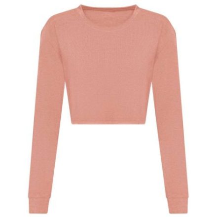 utt_jt016dup-m Just Ts JT016 WOMEN'S L/S CROPPED T M