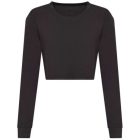 utt_jt016hbl-l Just Ts JT016 WOMEN'S L/S CROPPED T L